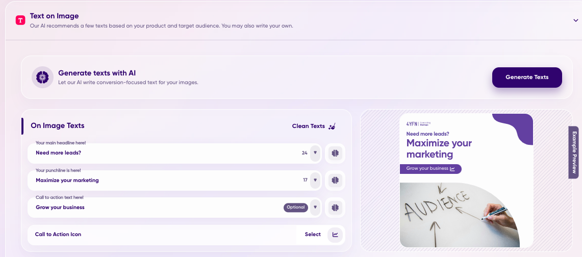 generate ad copy with AI